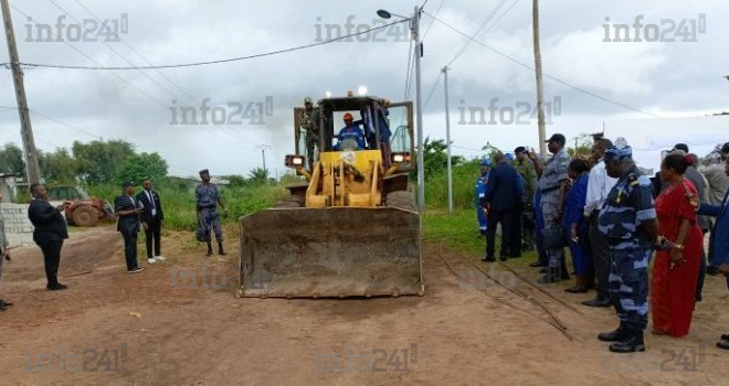 Port-Gentil : Lancement des travaux de réhabilitation des routes secondaires