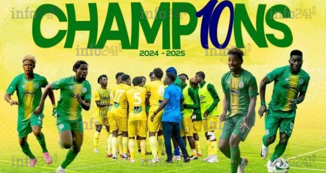National Foot 1&nbsp;: Mangasport déjà sacré champion 2025 du Gabon à six journées du terme