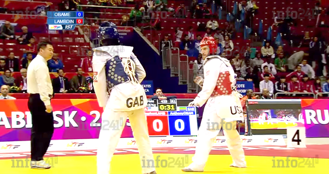 Mondiaux de taekwondo&nbsp;: les trois premiers combats d’Anthony Obame en vidéos