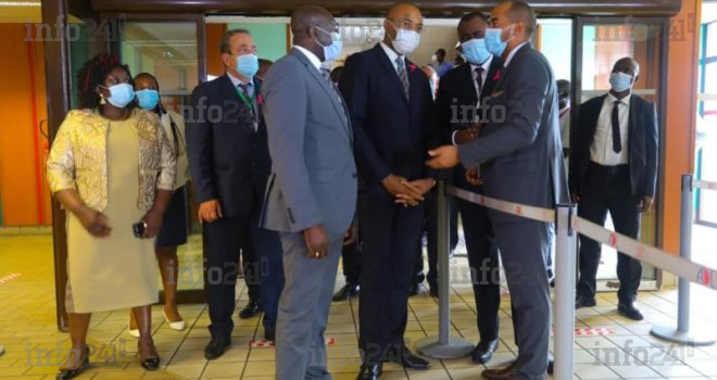 Covid-19&nbsp;: Obiang Ndong vérifie le respect des mesures sanitaires dans les transports