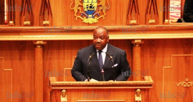 Ali Bongo devant les parlementaires gabonais réunis en congrès ce vendredi !