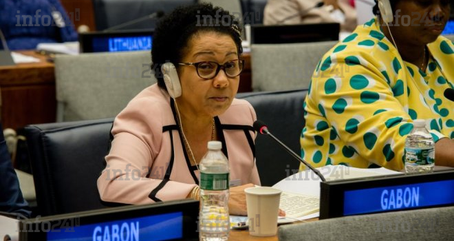Lucie Milebou-Aubusson à la Conférence mondiale des Présidents de Parlement
