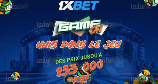Activez le mode Game On et emportez des prix fabuleux avec 1xBet&nbsp;!