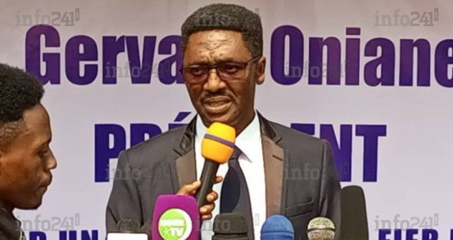 Présidentielle 2023 : Gervais Oniane s’écroule en pleine annonce de sa candidature !