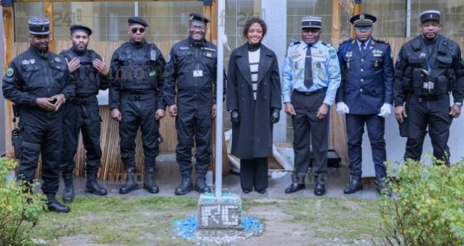 L’ambassade du Gabon à Paris rebaptise sa cour en &laquo;&nbsp;Place du 30 août 2023&nbsp;&raquo;