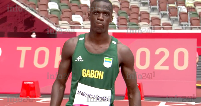 JO Athlétisme : Guy Maganga envoie le Gabon au premier tour du 100m hommes