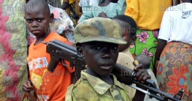 L’Afrique centrale et de l’ouest comptent le plus grand nombre d’enfants soldats