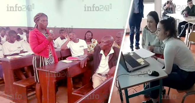 Les élèves de Makokou échangent leur vision du monde avec leurs pairs de Montbéliard