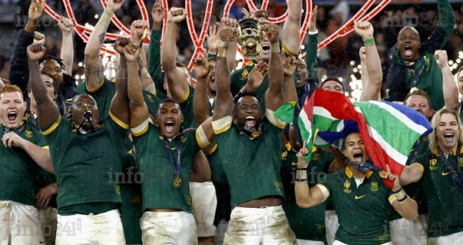 Coupe du monde de rugby 2023 : l’Afrique du Sud conserve son titre de championne !