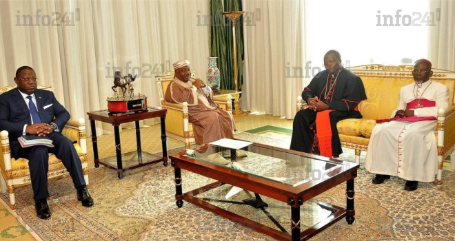 Un émissaire du Vatican reçu en audience au palais présidentiel par Ali Bongo