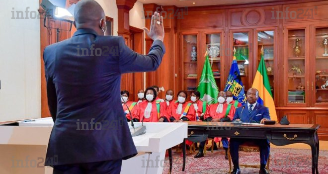 Les 14 nouveaux ministres du gouvernement gabonais ont encore prêté serment à huis clos&nbsp;!