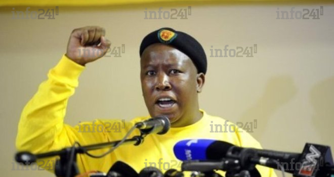 Afrique du Sud&nbsp;: l’opposant Julius Malema condamné à cinq ans de prison
