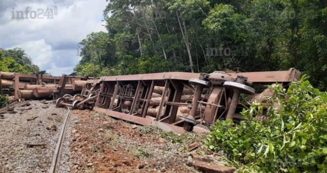 Lastourville : le déraillement d’un train minéralier de la Setrag provoque l’interruption du trafic