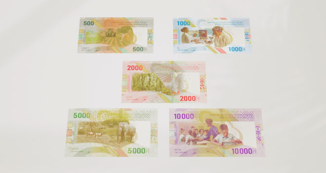 La BEAC dévoile sa nouvelle gamme de billets de banque en circulation ce 15 décembre