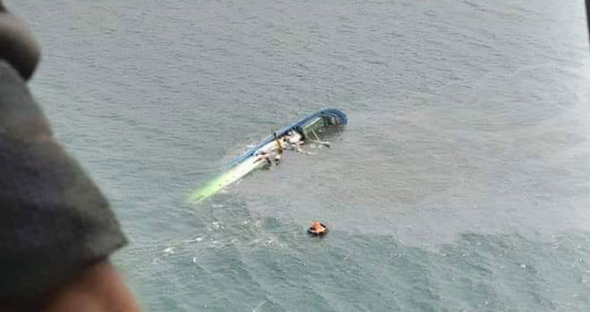 Libreville&nbsp;: Un navire camerounais surchargé coule au large des côtes gabonaises