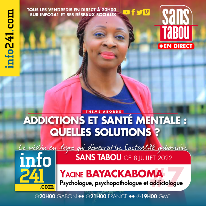 Sans tabou #7&nbsp;: «&nbsp;Addictions et santé mentale&nbsp;», ce vendredi 8 juillet sur Info241